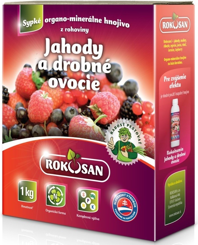 Rokosan Jahody a drobné ovocie 1kg