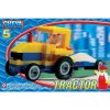 Stavebnica Cheva 5 - Traktor s vlekom (8595018900036)