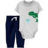 CARTER'S Set 2dielny body, nohavice Dinosaur chlapec 9 m /veľ. 74