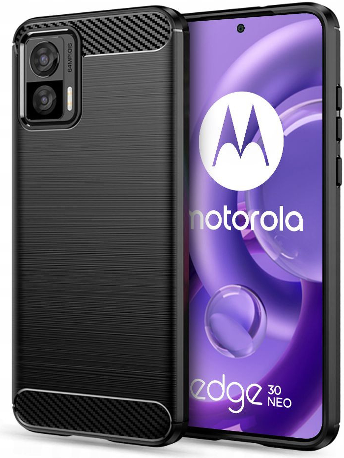 Púzdro Tech-protect Tpucarbon Motorola Edge 30 Neo čierne