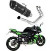 Kawasaki NINJA 650 2017 - 2022 kompletný ladený výfukový systém HP1 BLACK + dB killer medium