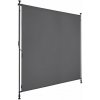 tectake 406157 markíza taija s ručnou kľukou - 150 x 310 cm, tmavě šedá