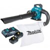 MAKITA DUB363PT2V Dúchadlo, vysávač prietok 804 m3/h na 36V (2x 18) Li-Ion (LXT) 5.0 Ah akumulátor (2ks) + nabíjačka (bezuhlíkový motor) - MAKITA DUB363PT2V