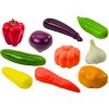 Lean Toys Detská zeleninová súprava – 24 dielov z mäkkej peny Material: Mäkká pena