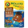 Mollers Omega 3 Želé rybičky 45 ks malinová příchuť