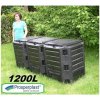 Kompostér Prosperplast COMPOGREEN 3x400 l čierny