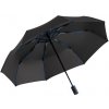 Automatický skladací dáždnik FARE®-Mini Style, priemer 97 cm , Black/Euro Blue Farba: Black/Euro Blue