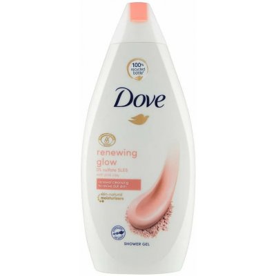 Dove Renewing Glow Pink Clay sprchový gél 500ml