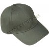 ČIAPKA BASEBALL SO ŠILTOM 100% BAVLNA OLIV ZELENÁ
