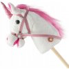 Hobby horse Jednorožec so zvukom a kolieskami Nia Baby Mix white
