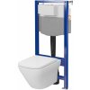 Cersanit Larga súprava wc rám s misou a sedadlom S701-801