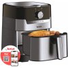 Teplovzdušná fritéza Tefal Easy Fry & Grill 2v1 EY501D15 Nerezová