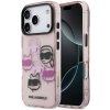 Zadný kryt Karl Lagerfeld IML Multi K&CH Heads pre iPhone 17 Pro Ružový
