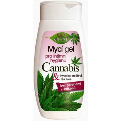 Gél na intímnu hygienu Bione Cosmetics Cannabis 260 ml 150 g