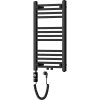 Mexen Mars, elektrické vykurovacie teleso 700 x 400 mm, 300 W, čierna, W110-0700-400-2300-70