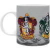 ABYstyle Hrnek Harry Potter znaky bradavických kolejí bílý 320 ml