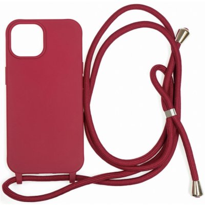 Kryt na mobil Mobile Origin Lanyard Case Cherry iPhone 15 (LYC-S-CHR-15)