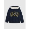 GAP Baby zateplená mikina s kapucňou Tmavomodrá 4 ROKY