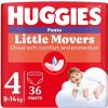 HUGGIES Detské plienky Little Movers Pants 4 veľkosť 9-14 kg 36 kusov