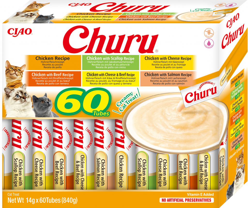 Churu Cat BOX Chicken Variety 60 x 14 g