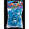 Rainbow Loom detské gumičky metalízové 20297 modré