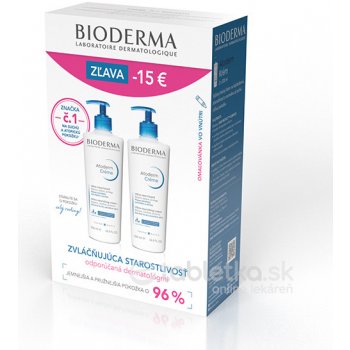 Bioderma Atoderm telový krém na suchú pokožku 2 x 500 ml darčeková sada od  33,26 € - Heureka.sk