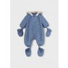 Prešívaný overal s kapuckou rukavicami a papučkami Mayoral