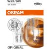 Osram Originál W21/5 W, 12 V, 21/5 W, W3× 16 q, 2 kusy v balení 7515-2BL