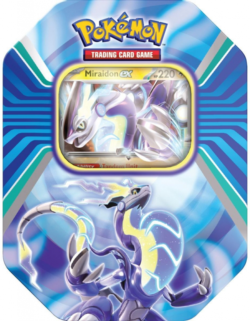 Pokémon TCG Paldea Legends Tin Miraidon