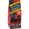 Drevené uhlie Servis Les grilovacie brikety 2,5 kg