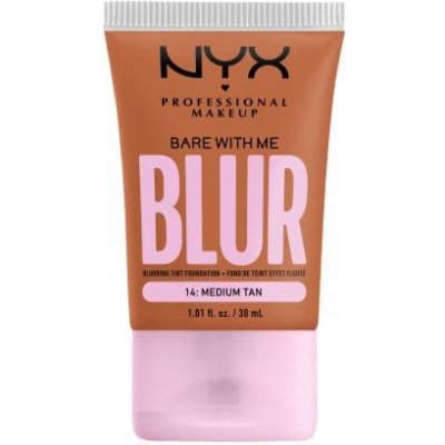 NYX Professional Makeup Bare With Me Blur Tint hydratačný make-up 14 Medium Tan 30 ml