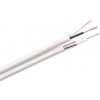CABLETECH Koaxiálny kábel RG-59 +2x0,5mm, (100m)
