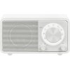 Sangean WR-7 Genuine Mini stolný rádio FM Bluetooth možné znovu nabíjať biela; A500410