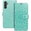 OEM Puzdro MEZZO Book pre SAMSUNG A14 4G / A14 5G mandala - zelené