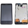 LCD Displej + Dotykové sklo + Přední kryt Nokia X Farba: Čierna