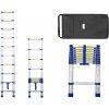 Fistar PROFI teleskopický rebrík 1x10, výška 2,9 m, modrý