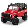 Popron.cz D90 Rock Crawler Defender 4WD 2,4 GHz LED 100% RTR červená 1:12 (22374)