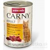 Animonda CARNY cat Adult hovädzie,kura a kačacie srdiečka 6 x 400 g