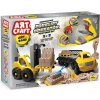 Kinetický piesok súprava s vozidlami ArtCraft výroba tehál stavanie 3+