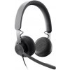 Logitech sluchátka s mikrofonem Zone Wired Headset Graphite - EMEA 981-000875