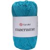 Yarnart Macrame Tyrkysovo modrá 152