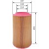 Vzduchový filter BOSCH F 026 400 440 (F026400440)