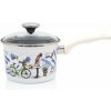 Metalac Rendlík Smaltovaný rendlík se skleněnou poklicí provance 16 cm 2,6 l D4-16-50