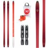 Backcountry set ROSSIGNOL BC 80 Positrack so stúpacími pásmi a viazaním BC NNN Červená 166 cm 40 - 50 kg
