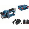 Aku hoblík Bosch GHO 12V-20 L-Boxx (2x 3,0Ah) 06015A7001