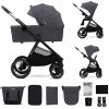 KINDERKRAFT Kočík kombinovaný Nea 2 2v1 Dark Grey 2025