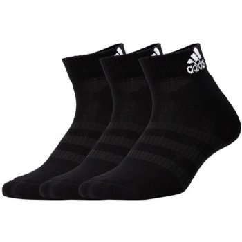 adidas ponožky Performance CUSH ANK 3 PÁRY Čierna