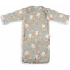 Sleepee Body Klokanček - prvné oblečenie (0-2) Vintage Animals Sky Blue