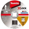 MAKITA E-00418 rezný kotúč 125*1,2mm na NEREZ, X-LOCK