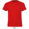 SOL's Collection Tričko Regent Fit Kids, krátký rukáv, dětské COT25118300488-red Červená 12 roků